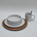 Service de table de forme verticale avec mouchetures